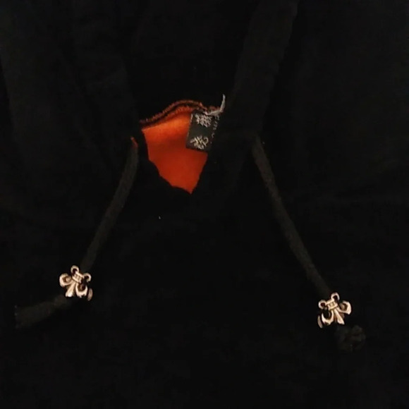 LUX VELOUR SWEATSHIRT, STREETWEAR HOODIE LINED WITH VELOUR - Picture 11 of 11